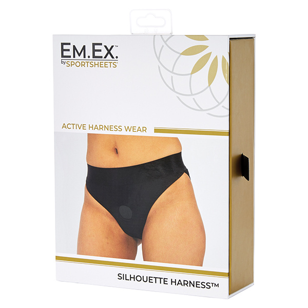Sportsheets Silhouette Harness - Black - Image 5