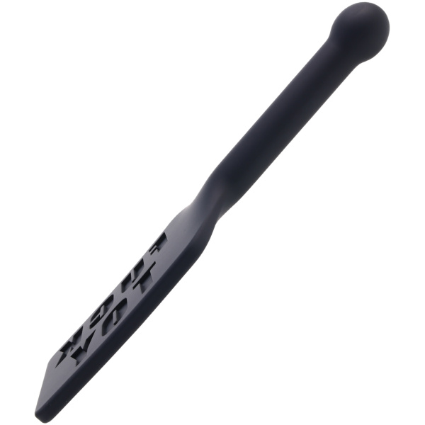 Edge FUCK TOY Silicone Paddle - Black - Image 4