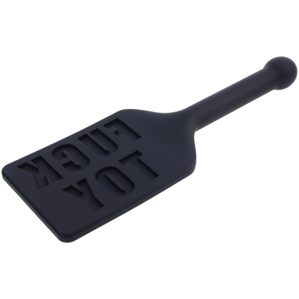 Edge FUCK TOY Silicone Paddle - Black - Image 5