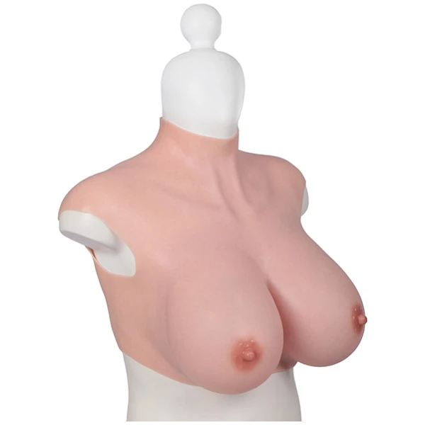 Xx-dreamstoys Ultra Realistic Cup Breast Form - Ivory - Image 4