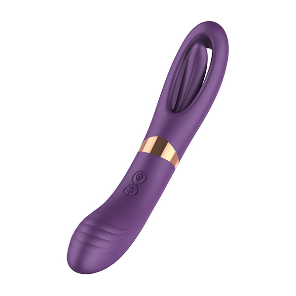 Lisa Flicking G-Spot Vibrator - Purple - Image 2