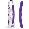 Together Double Delight Double-Ended Vibrating & Thrusting Vibrator - Purple