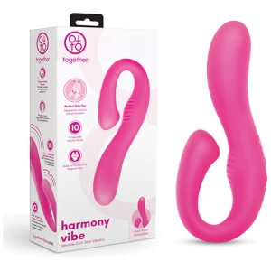 Together Harmony Vibe Versatile Dual-Stim Vibrator - Pink