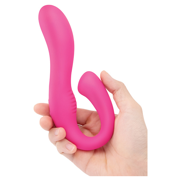 Together Harmony Vibe Versatile Dual-Stim Vibrator - Pink - Image 5