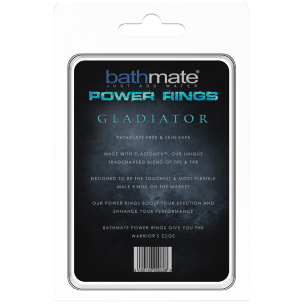 Bathmate Gladiator Cock Ring - Black - Image 2