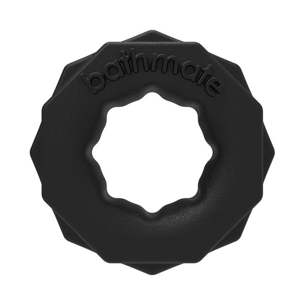 Bathmate Spartan Cock Ring - Black - Image 2