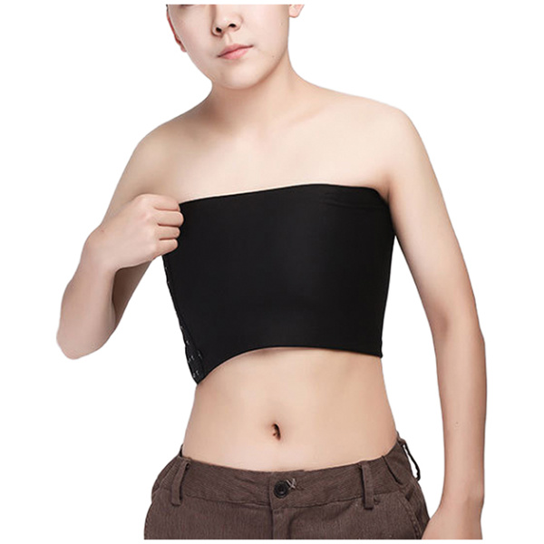 Gender Fluid Strapless Chest Compression Binder - - Image 2
