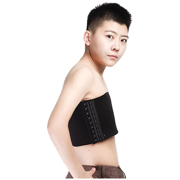 Gender Fluid Strapless Chest Compression Binder - - Image 3