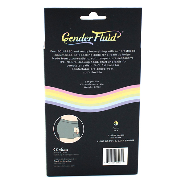 Gender Fluid 5" Equipped Soft Packer - Image 2