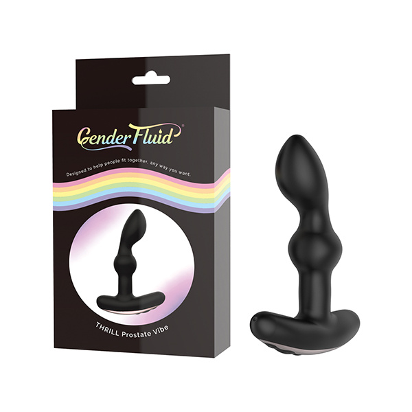 Gender Fluid Thrill Prostate Vibe - Black