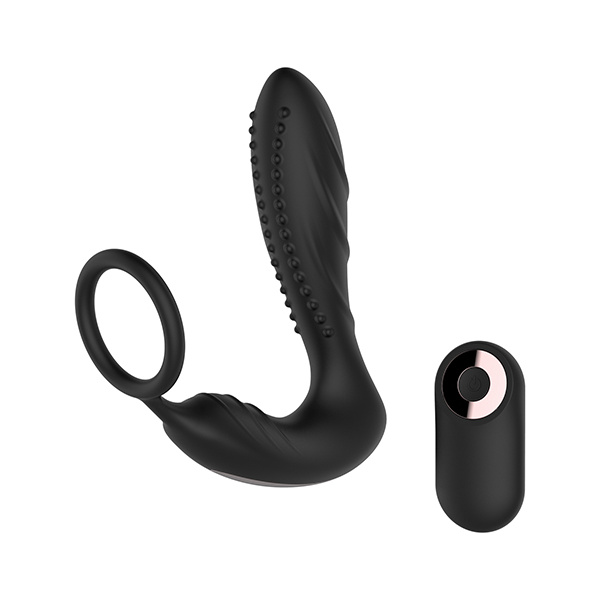 Gender Fluid Enrapt Prostate Vibe w-Remote - Black - Image 2