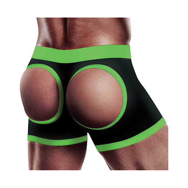 Get Lucky Strap On Boxers - Black/green - Image 2