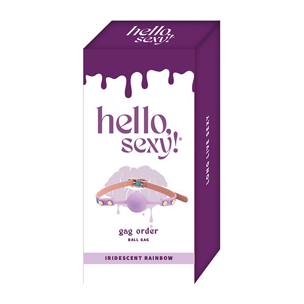 Hello Sexy! Gag Order - Iridescent Rainbow - Image 2