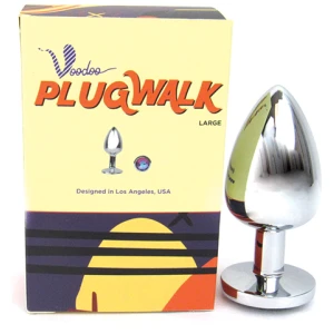 Voodoo Walk Large Metal Plug - Silver