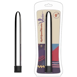 Voodoo 9" Multi Speed Vibrator - Silver