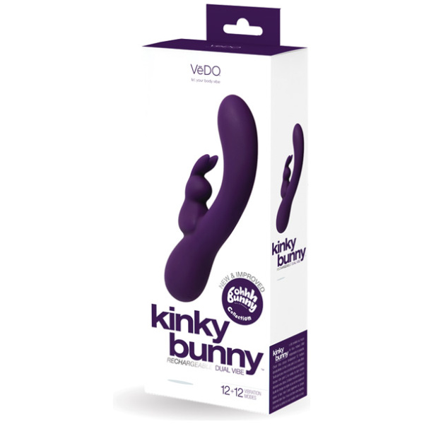 Vedo Kinky Bunny Plus Rechargeable Dual Vibe