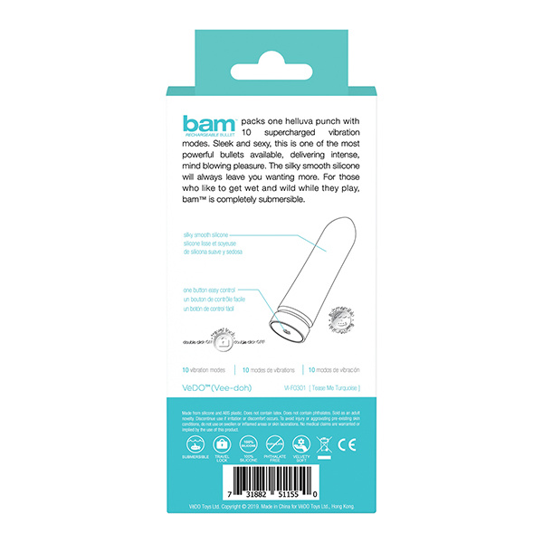 Vedo Bam Rechargeable Bullet - Image 3