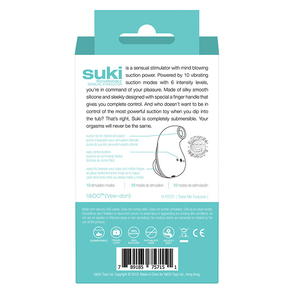 Vedo Suki Rechargeable Vibrating Sucker - Image 4