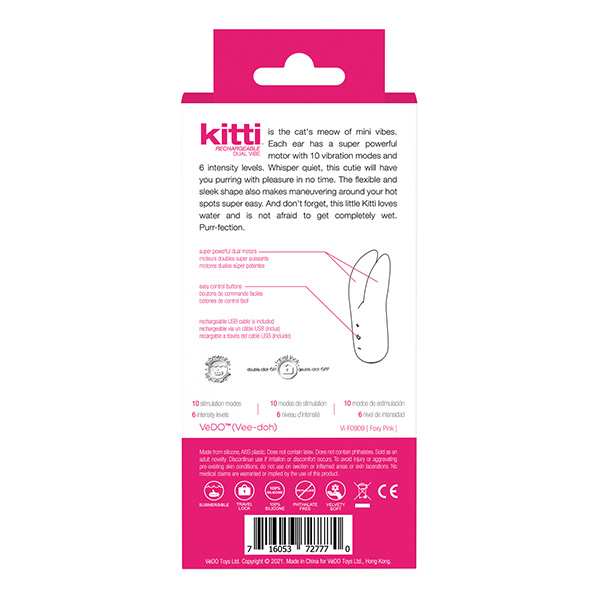 Vedo Kitti Rechargeable Dual Vibe - Image 2