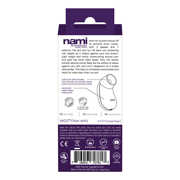 Vedo Nami Rechargeable Sonic Vibe - Image 2