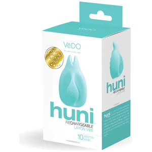 VeDO Huni Rechargeable Layon Vibe - Tease Me Turquoise