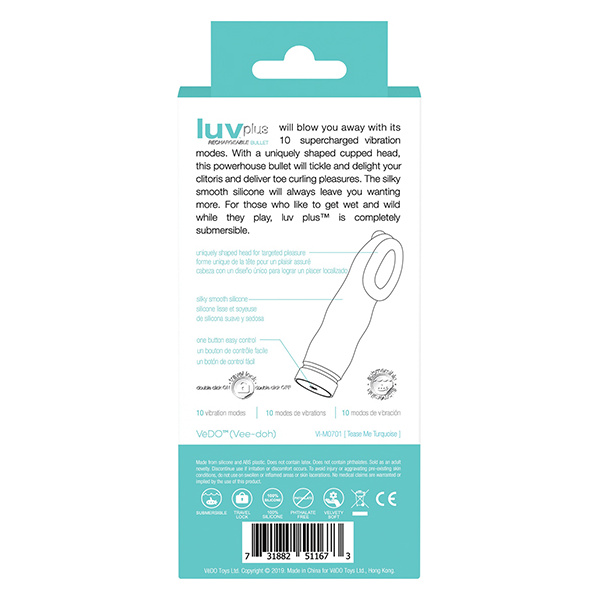 Vedo Luv Plus Rechargeable Vibe - Image 3