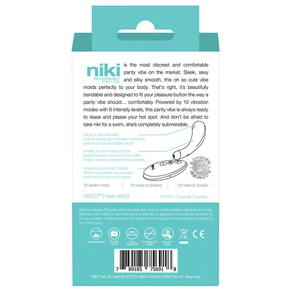Vedo Niki Rechargeable Panty Vibe - Image 5