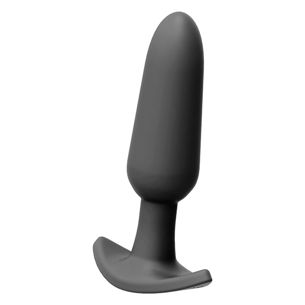 VeDO Bump Plus Rechargeable Remote Control Anal Vibe - Just Black - Image 3