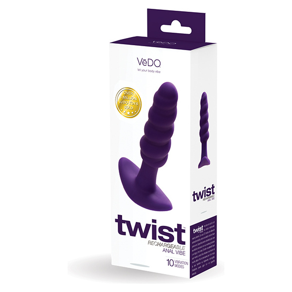 Vedo Twist Rechargeable Anal Plug