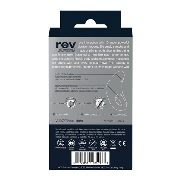 Vedo Rev Rechargeable C Ring - Image 2