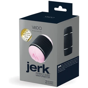 VeDO Jerk Masturbation Sleeve - Black-Pink