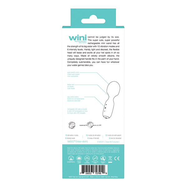 Vedo Wini Rechargeable Mini Wand - Image 5