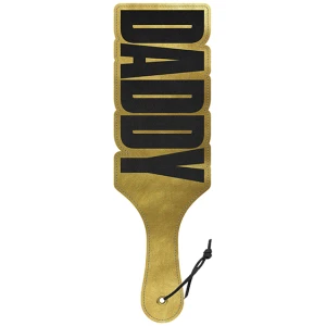 Wood Rocket Daddy Paddle - Black-Gold