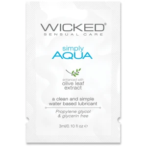 Wicked Sensual Care Simply Aqua Water Based Lubricant