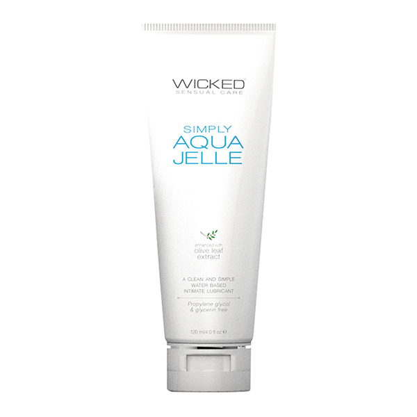 Wicked Sensual Care Simply Aqua Jelle Water Based Lubricant