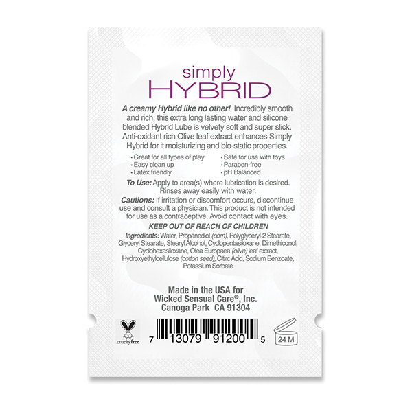 Wicked Sensual Care Simply Hybrid Lubricant - Image 2