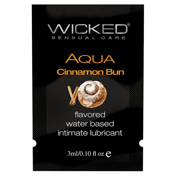 Wicked Sensual Care Aqua Water Based Lubricant - Oz