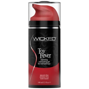 Wicked Sensual Care Toy Fever Water Based Warming Lubricant - 3.3 oz
