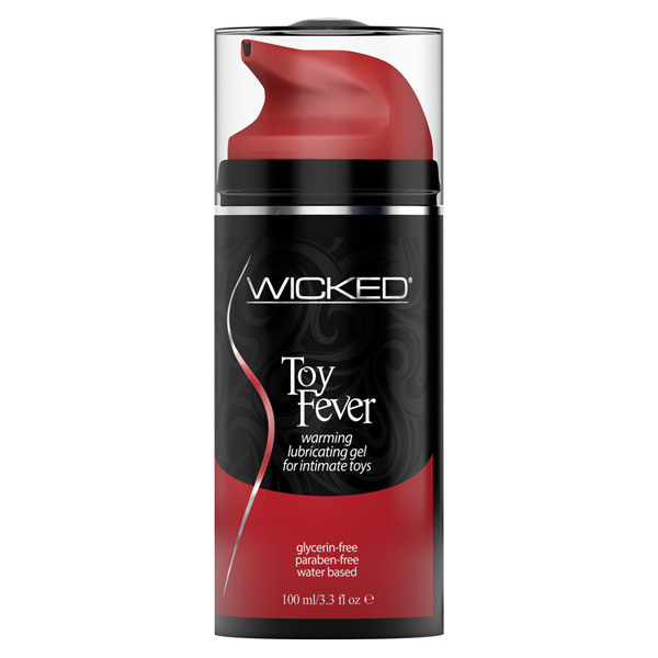 Wicked Sensual Care Toy Fever Water Based Warming Lubricant - 3.3 oz