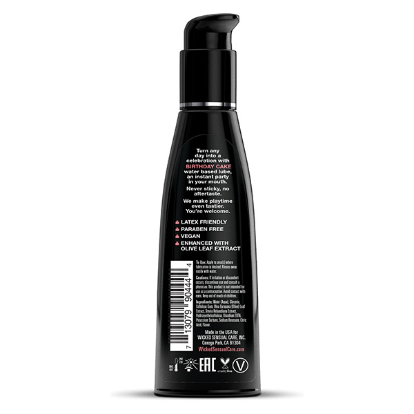Wicked Sensual Care Water Based Lubricant - 4 Oz - Image 2