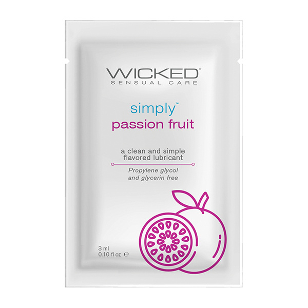 Wicked Sensual Care Simply Water Based Lubricant - .1 Oz