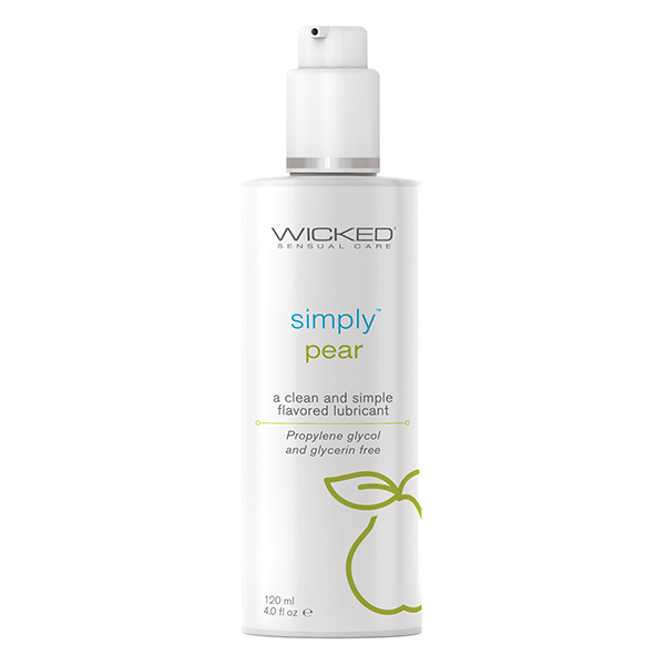 Wicked Sensual Care Simply Water Based Lubricant - 4 Oz