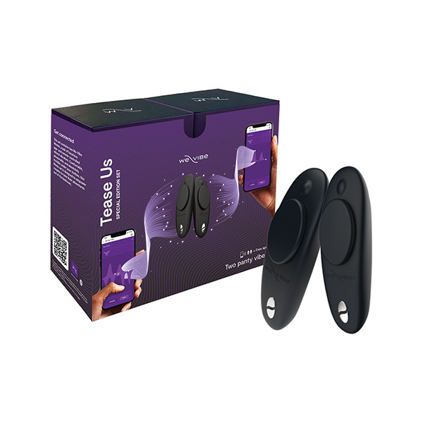 We-Vibe Moxie & Moxie Tease Us Special Edition - Black