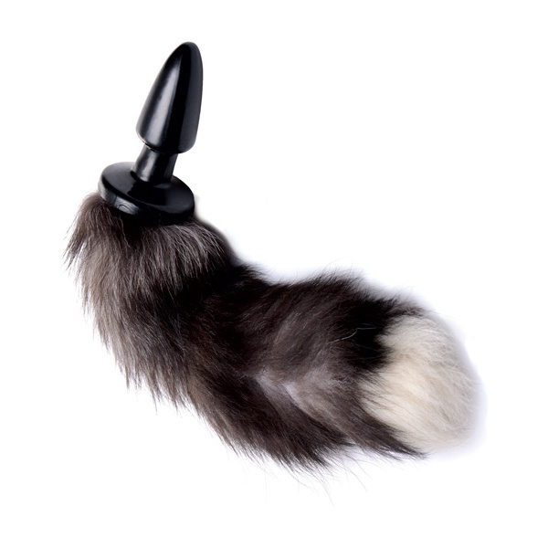 Tailz Grey Fox Tail Anal Plug - Image 2