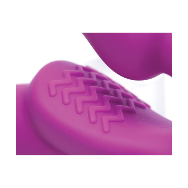 Strap U Vibrating Strapless Silicone Strap on Dildo - Image 2