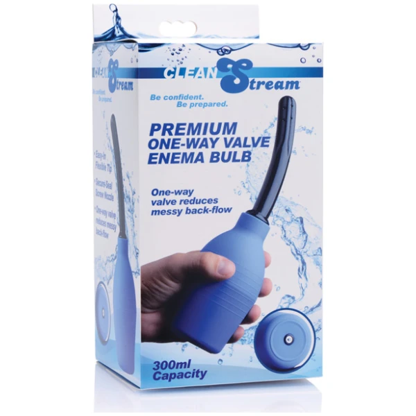 CleanStream Premium One Way Valve Enema Bulb