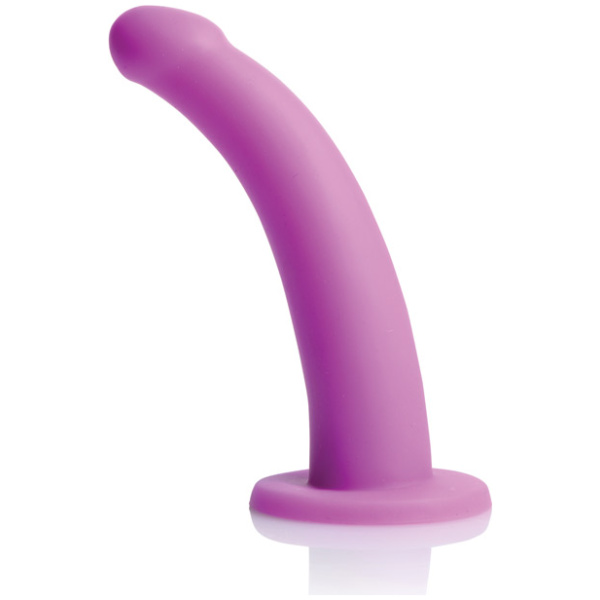 Strap U Navigator Silicone G Spot Dildo w-Harness - Image 3