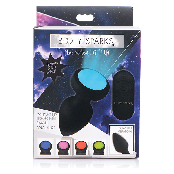 Bootysparks Silicone Vibrating Led Plug