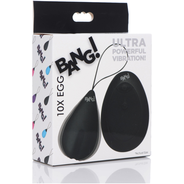 Bang! 10X Silicone Vibrating Egg