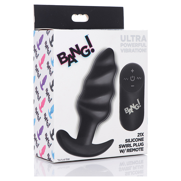 Bang! Vibrating Butt Plug W/remote Control